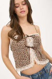 SWEET & FEISTY LEOPARD TOP