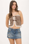 SWEET & FEISTY LEOPARD TOP