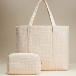 THE GRID TOTE BAG