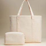 THE GRID TOTE BAG