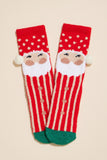 HOLLY JOLLY CHRISTMAS FUZZY SOCKS SET