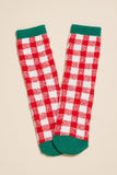 HOLLY JOLLY CHRISTMAS FUZZY SOCKS SET