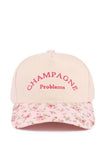 'CHAMPAGNE PROBLEMS' CANVAS CAP