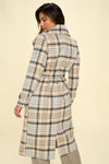 Fall Favorite Double-Breasted Plaid Coat (Online Only)