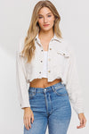 KAYLYNN CORDUROY CROP JACKET