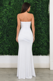 JORDANA DRAPE MAXI DRESS