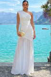 EVANGELINE ONE SHOULDER MAXI DRESS
