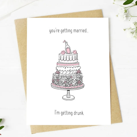 'YOU'RE GETTING MARRIED' CARD