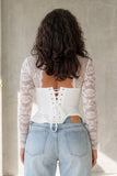 EVER AFTER LACE CORSET TOP