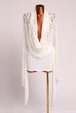 ISLA ROMANCE LACE MINI DRESS - WHITE