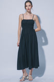 KARIN MIDI DRESS - BLACK