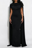 TATIANA CAPE MAXI DRESS