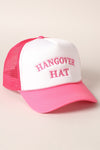'HANGOVER HAT' TRUCKER CAP