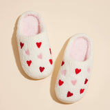 KIDS COZY HEART SLIPPERS