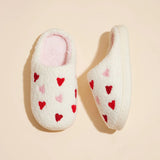 KIDS COZY HEART SLIPPERS