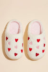 KIDS COZY HEART SLIPPERS