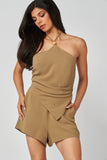 SIENNA SANDS HALTER ROMPER