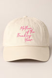 'MOTHER OF THE FREAKING YEAR' EMBROIDERED BASEBALL HAT