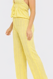 LULU SET PANTS - YELLOW