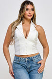 FOR THE WEEKEND HALTER VEST