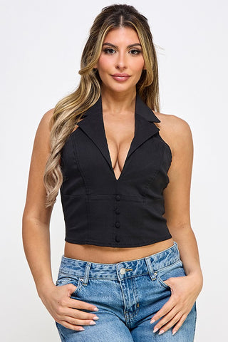 FOR THE WEEKEND HALTER VEST