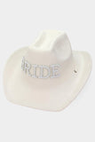 'BRIDE' BLING COWBOY HAT