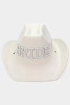 'BRIDE' BLING COWBOY HAT