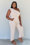 Follow Your Path Full Size One Shoulder Jumpsuit (Online Only)