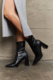 Stacy Block Heel Sock Boots (Online Only)