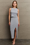 She's All That Fitted Two-Piece Skirt Set (Online Only)