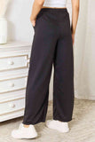 Wide Leg Pocketed Pants (Online Only)