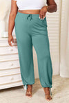 Soft Drawstring Waist Pants with Pockets (Online Only)