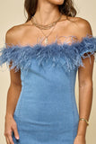 DENIM DREAM MINI DRESS