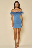 DENIM DREAM MINI DRESS