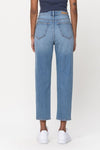 HIGH RISE CROP JEANS