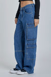 THE VINTAGE LOW WAIST CARGO JEAN