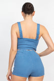 SUMMER DAZE DENIM SET TOP