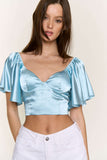 DREAM GIRL SATIN TOP