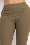 FITTED FLARE PANTS