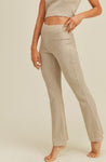 KENZIE WAFFLE KNIT SET PANTS