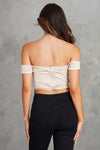 CHAMPAGNE TOAST CORSET TOP