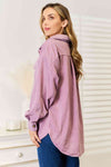 Cozy Girl Full Size Button Down Shacket (Online Only)