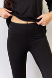 Round Neck Long Sleeve T-Shirt and Leggings Set (Online Only)