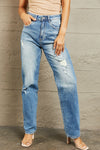 High Waisted Straight Jeans (Online Only)