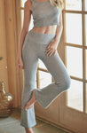 KENZIE WAFFLE KNIT SET PANTS