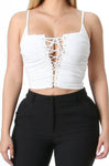 REMI LACE-UP TOP